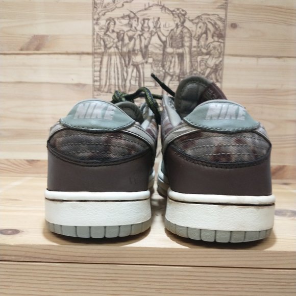 Nike Dunk Low Camo 307656-351 Size 7.5 Very Collectable main image 5